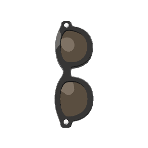 Display-only sunglasses