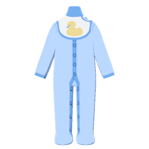 Baby snapsuit