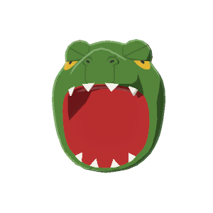 Dinosaur hood