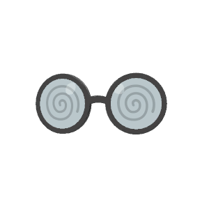 Thick-lens glasses