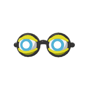 Pop-out glasses
