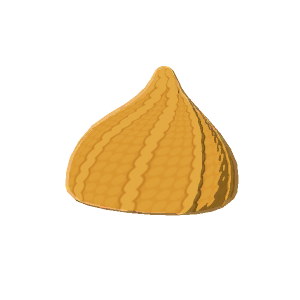 Acorn knit hat