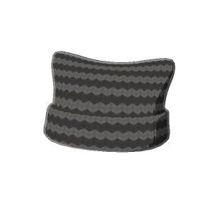 Cat-ear knit hat