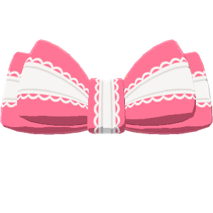 Big lace ribbon