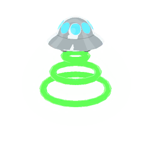 Mini-UFO hat