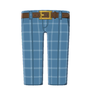 Checkered slacks