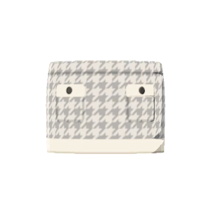 Houndstooth skirt