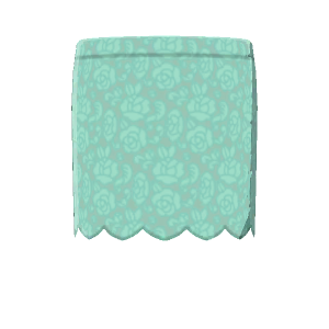 Lace pencil skirt
