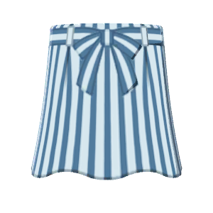 Striped maxi skirt