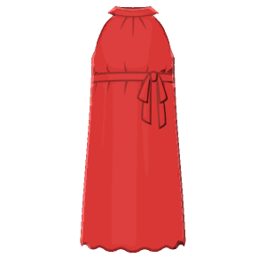 Silk dress