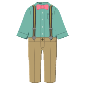 Suspenders getup