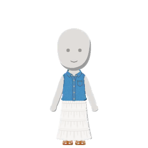 Sleeveless-shirt outfit