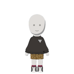 Sweatshirt & miniskirt outfit