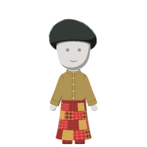 Patchwork outfit