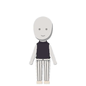 Sleeveless-turtleneck outfit