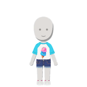 Ice-cream-tee outfit