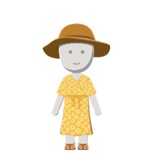 Wrap-dress outfit