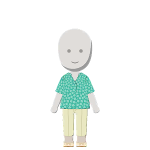 Skipper-collar-shirt outfit