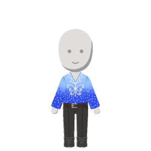 Figure-skating costume