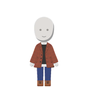 Plaid-coat outfit