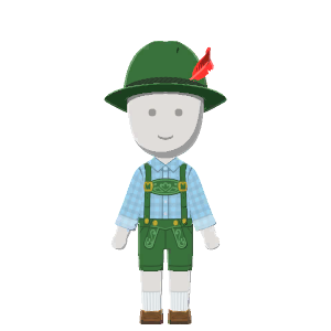 Tyrolean-lederhosen outfit