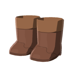 Antique boots