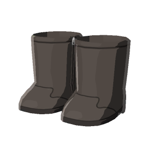Leather boots