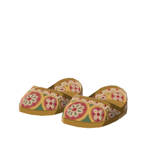 Beaded slip-ons