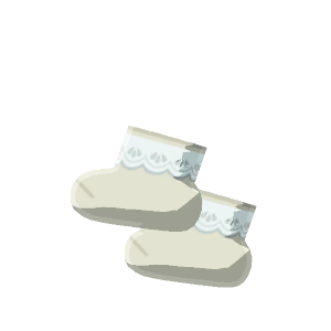 Ruffled socks