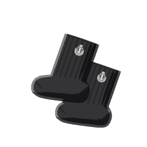 Accented socks