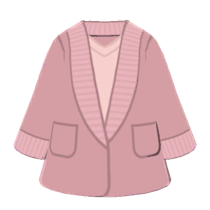 Long knit cardigan