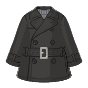 Leather coat
