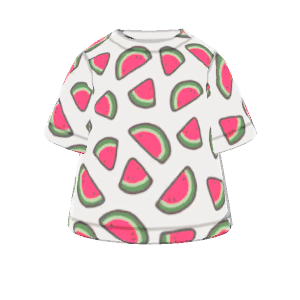 Fruit-print tee