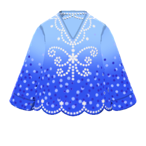 Figure-skating top