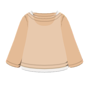 Sheer layered top