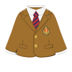 Blazer with necktie